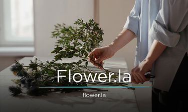 Flower.la - Creative brandable domain for sale