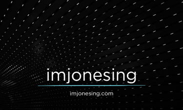 ImJonesing.com - Creative brandable domain for sale