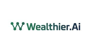 wealthier.ai - Creative brandable domain for sale