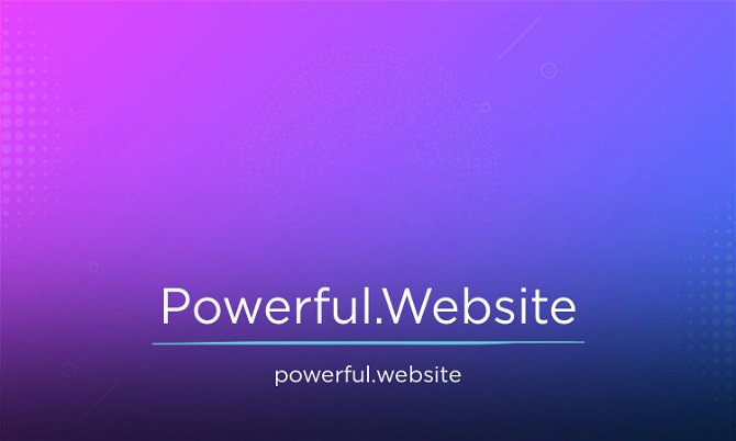 Powerful.Website