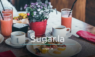 Sugar.la - Creative brandable domain for sale