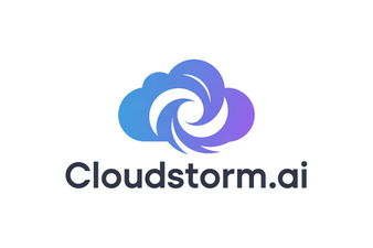 CloudStorm.ai - Creative brandable domain for sale