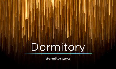 Dormitory.xyz - Creative brandable domain for sale