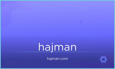 Hajman.com - Creative brandable domain for sale
