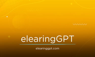 eLearingGPT.com - Creative brandable domain for sale