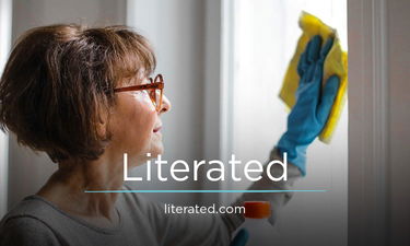 Literated.com - Creative brandable domain for sale