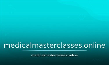 MedicalMasterClasses.online - Creative brandable domain for sale