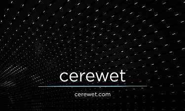 Cerewet.com - Creative brandable domain for sale