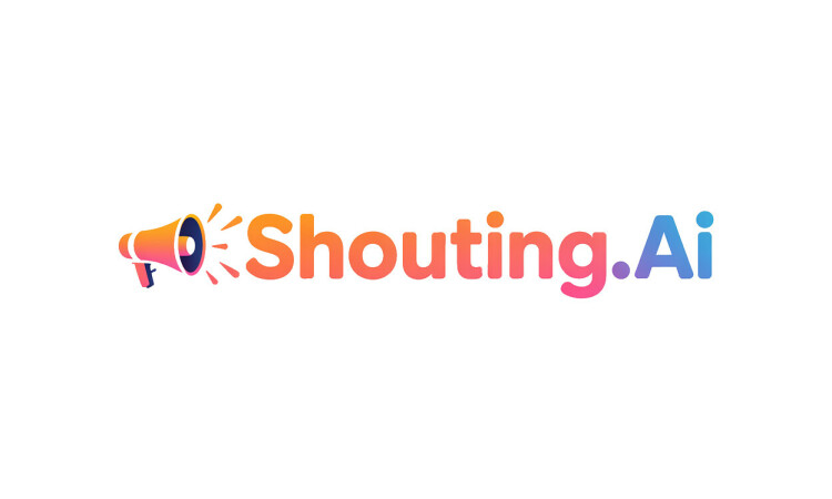 Shouting logo