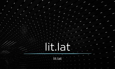 Lit.lat - Creative brandable domain for sale