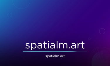 SpatialM.art - Creative brandable domain for sale