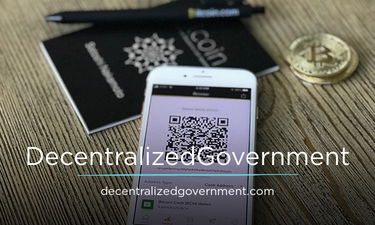 DecentralizedGovernment.com - Creative brandable domain for sale