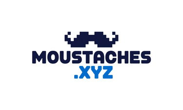Moustaches.xyz - Creative brandable domain for sale