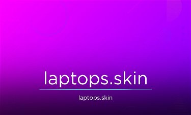 Laptops.skin - Creative brandable domain for sale