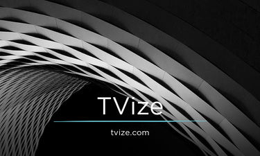 TVize.com - Creative brandable domain for sale