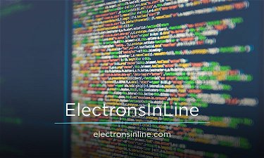 ElectronsInLine.com - Creative brandable domain for sale