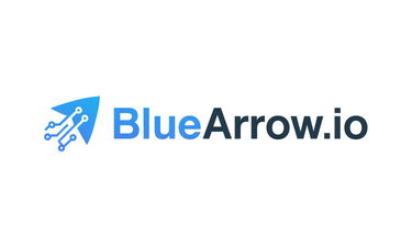 BlueArrow.io - Creative brandable domain for sale