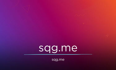Sqg.Me - Creative brandable domain for sale