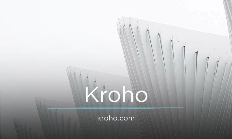Kroho.com - Creative brandable domain for sale