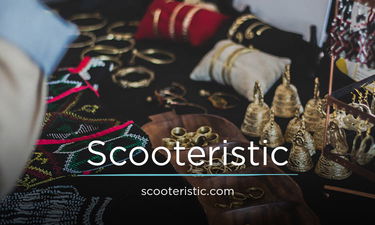 Scooteristic.com - Creative brandable domain for sale
