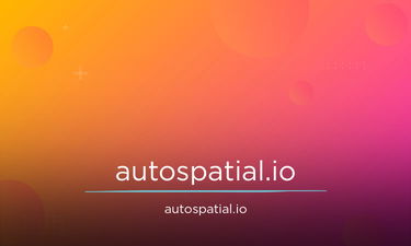 AutoSpatial.io - Creative brandable domain for sale