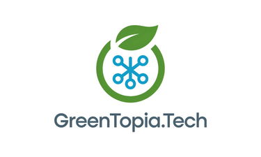 Greentopia.tech - Creative brandable domain for sale