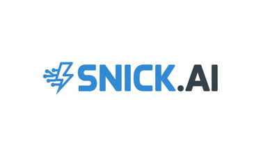 Snick.ai - Creative brandable domain for sale
