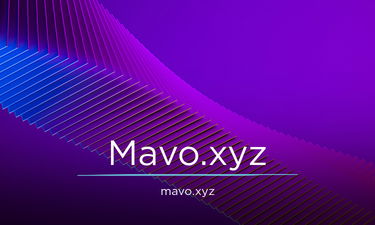 Mavo.xyz - Creative brandable domain for sale
