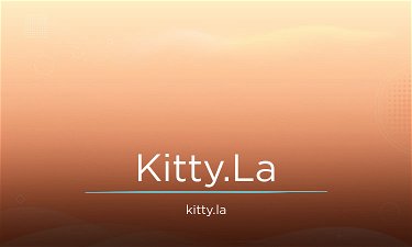 Kitty.La - Creative brandable domain for sale