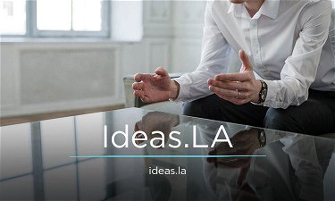 Ideas.LA - Creative brandable domain for sale
