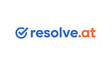 Resolve.at - Creative brandable domain for sale
