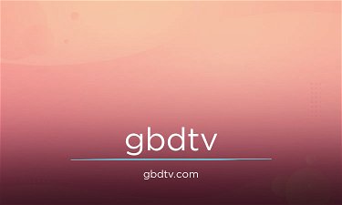 GBDTV.com - Creative brandable domain for sale