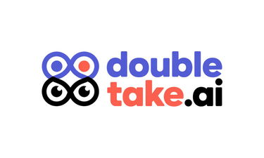 DoubleTake.AI - Creative brandable domain for sale