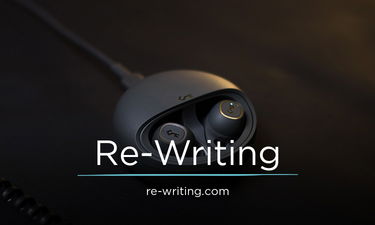 Re-Writing.com - Creative brandable domain for sale