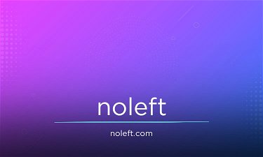 NoLeft.com - Creative brandable domain for sale