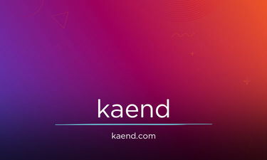 Kaend.com - Creative brandable domain for sale
