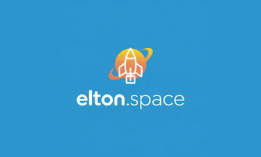 Elton.space - Creative brandable domain for sale