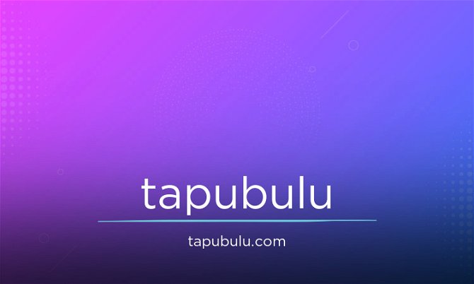 TapuBulu.com