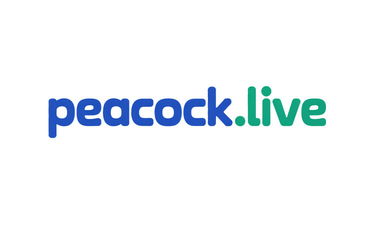 Peacock.live - Creative brandable domain for sale