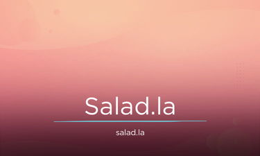 Salad.LA - Creative brandable domain for sale