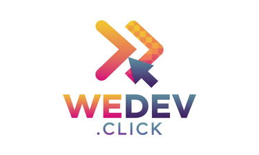 WeDev.click - Creative brandable domain for sale