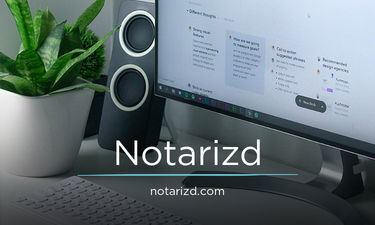 Notarizd.com - Creative brandable domain for sale