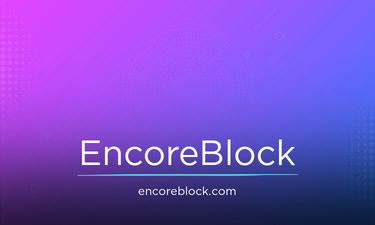 EncoreBlock.com - Creative brandable domain for sale