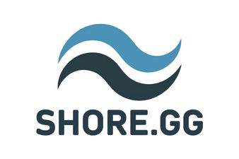 Shore.gg - Creative brandable domain for sale