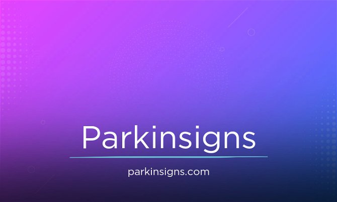 Parkinsigns.com