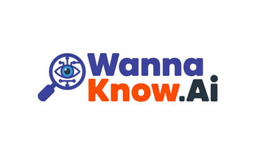 WannaKnow.AI - Creative brandable domain for sale
