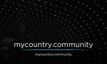 mycountry.community - Creative brandable domain for sale