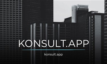 Konsult.app - Creative brandable domain for sale