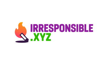 Irresponsible.xyz - Creative brandable domain for sale