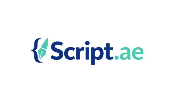 Script logo